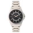 Titan Octane Multifunction Black Dial Silver Stainless Steel Strap Watch For Men - image number 1