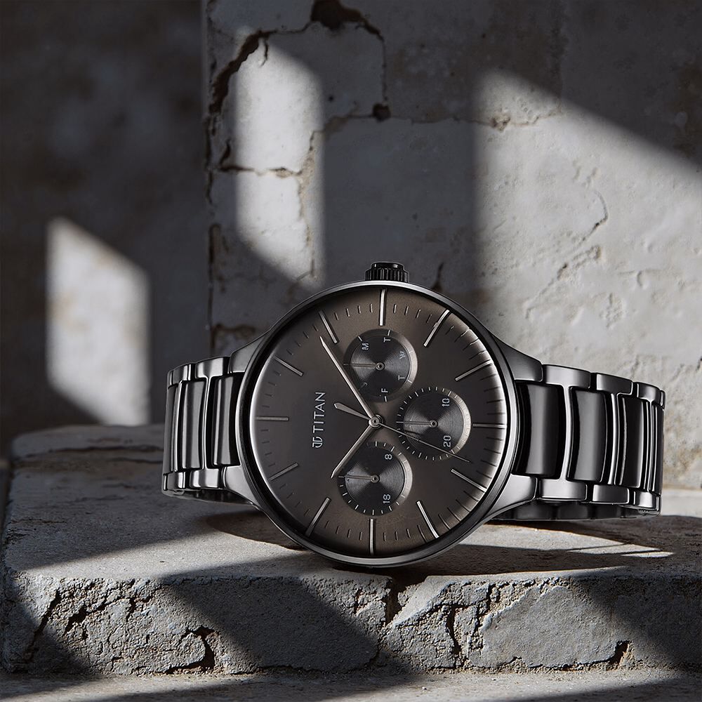 w*2様 VTG × TTGD / Mantis(Titanium Gray) Buy Online Titan Workwear Quartz Multifunction Silver Dial