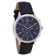 Tommy Hilfiger Quartz Multifunction Blue Dial Leather Strap Watch for Women - image number 1