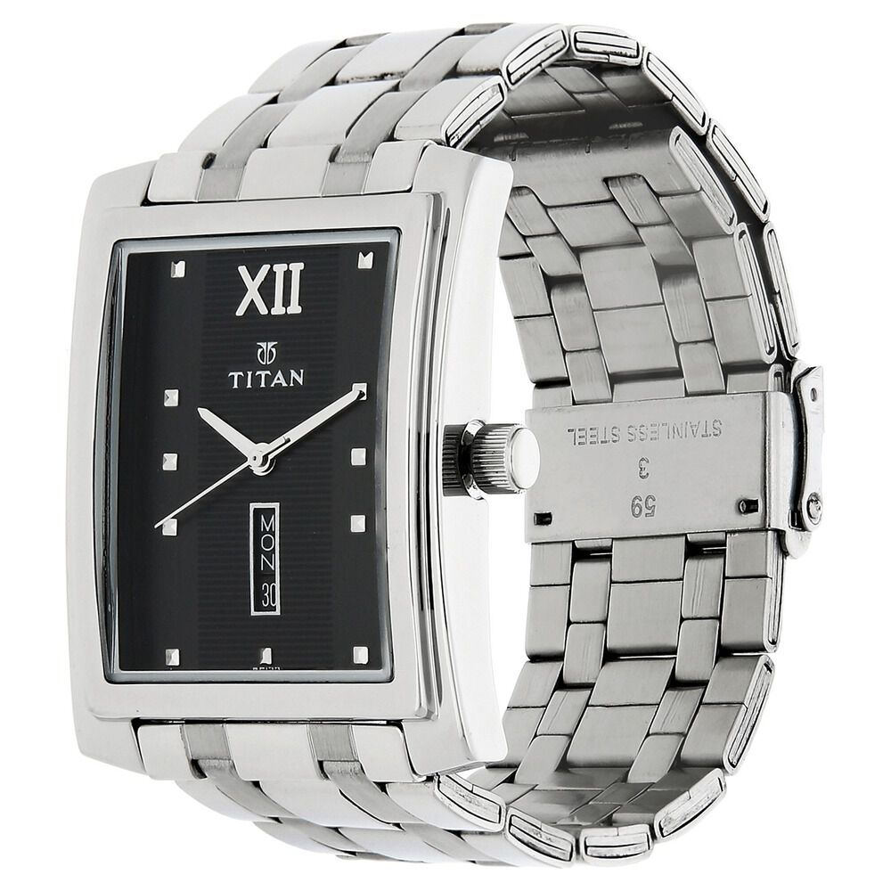 Titan rectangular new arrivals dial watch