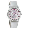 Fastrack Quartz Analog Black Dial Leather Strap Watch for Girls