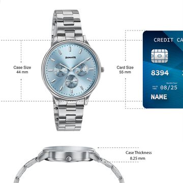 Sonata Women's Work Wear blue dial Watch - Premium Multifunction design for everyday style