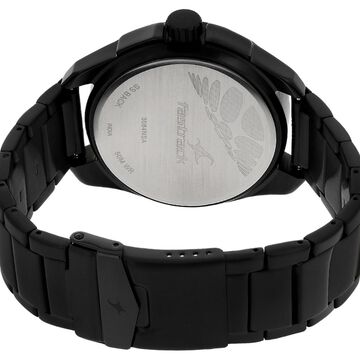 Fastrack Quartz Analog Grey Dial Stainless Steel Strap Watch for Guys