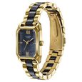 Poze By Sonata Quartz Analog Black Mother Of Pearl Dial Two Toned Metal & Plastic Strap Watch For Women - image number 4