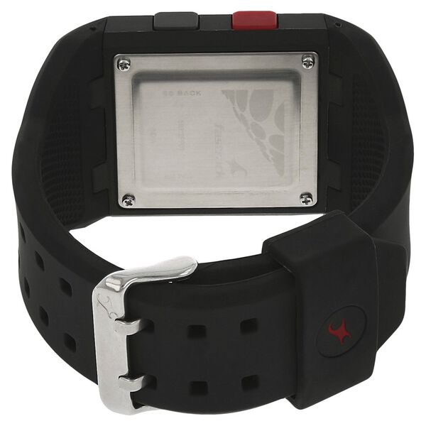 Fastrack Digital Black Dial Silicone Strap Watch for Guys - image number 3