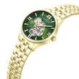 Kenneth Cole Automatic Automatic Green Dial Golden Stainless Steel Strap Watch For Men - image number 3