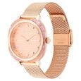 Glitz Rose Gold Dial Stainless Steel Strap Watch for Women - image number 2