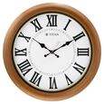 Titan Classic White Wall Clock with Silent Sweep Technology - 42 cm x 42 cm (Large) - image number 1