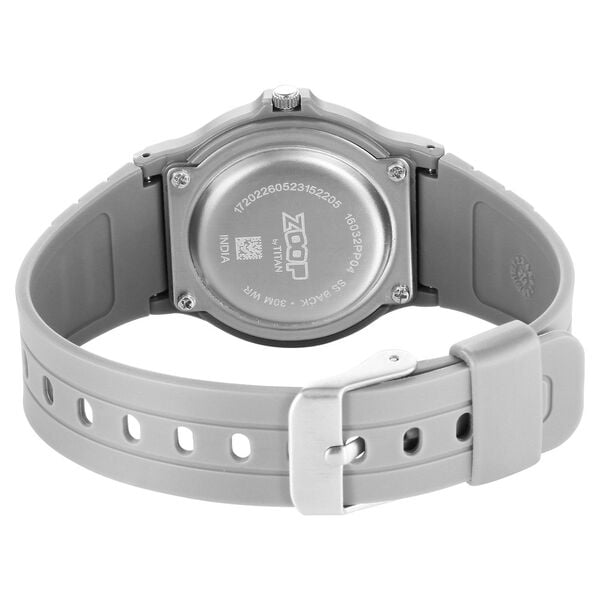 Zoop By Titan Back To School Quartz Analog White Dial Polyurethane Strap Kids Watch - image number 4