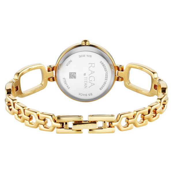 Titan Raga Champagne Dial Watch for Women - image number 4