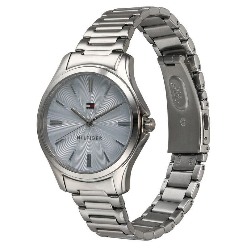 Tommy Hilfiger Quartz Analog Blue Dial Stainless Steel Strap Watch for Women - image number 2