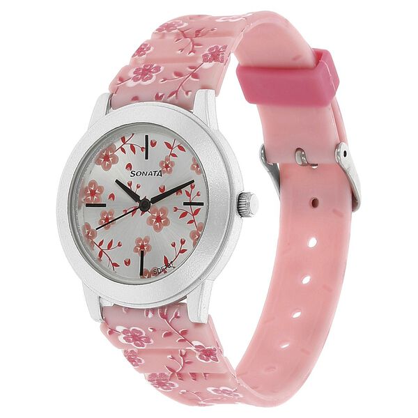 Sonata Sf By Sonata Silver Dial Women Watch With Plastic Strap - image number 1