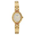 Titan Quartz Analog Champagne Dial Metal Strap Watch for Women
