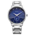 Titan Regalia Opulent Quartz Analog Blue Dial Silver Stainless Steel Strap Watch for Men - image number 0