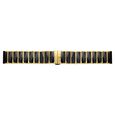 20 mm Black & Golden Ceramic & Metal Strap for Men - image number 0