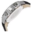 Xylys Swiss Chronograph Black Leather Strap and Black Dial Watch For Men - image number 1