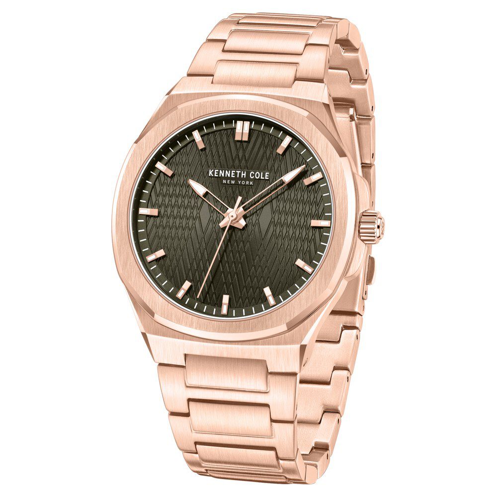 Buy Online Kenneth Cole Quartz Analog Grey Dial Stainless Steel Strap Watch For Men kcwgg0047004mn Titan