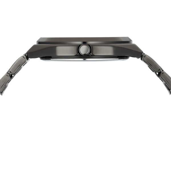 Vyb Horizon By Fastrack Quartz Analog Grey Dial Grey Stainless Steel Strap Watch For Guys - image number 7
