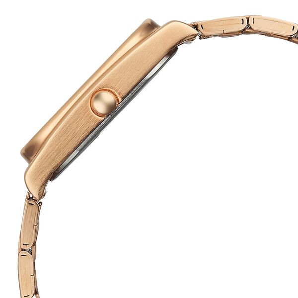 Fastrack Gelato rosegold analog bracelet watch with Caramel dial for Girls - image number 4