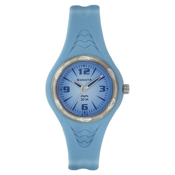 Sonata Quartz Analog Silver Dial Strap Watch for Women - image number 0
