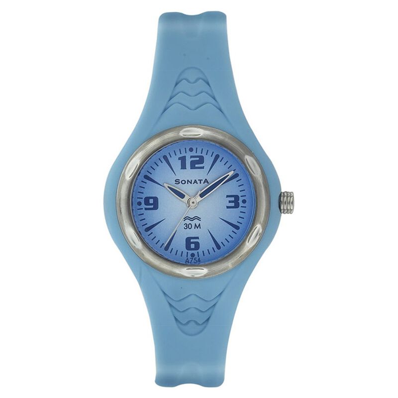 Sonata Quartz Analog Silver Dial Strap Watch for Women