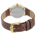 Titan Quartz Analog Champagne Dial Leather Strap Watch for Women - image number 3