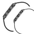 Sonata Modern Bandhan Quartz Analog Black Dial Black Stainless Steel Strap Watch For Couple - image number 3