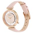 Kenneth Cole Quartz Analog Rose Gold Dial Leather Strap Watch for Women - image number 1