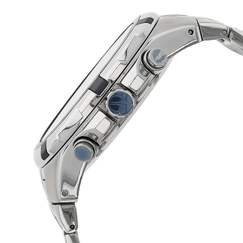 Titan Quartz Chronograph Blue Dial Metal Strap Watch for Men - image number 2