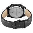 Fastrack Kronos Guys Chronograph Watch With Date Black Dial & Black Leather Strap - image number 5