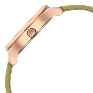 Titan Workwear Green Leather Strap watch for Women