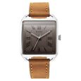 Titan Retro Revive Quartz Analog Black Dial Leather Strap for Men