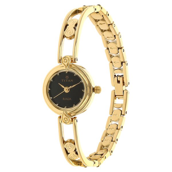 Titan Quartz Analog Black Dial Watch for Women - image number 1