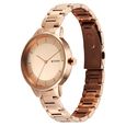 Titan Razzle Dazzle Quartz Analog Rose Gold Dial Stainless Steel Strap Watch For Women - image number 2