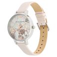 Olivia Burton Quartz Analog White Dial Leather Strap Watch for Women - image number 2