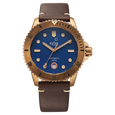 Xylys Mariana Swiss Analog with Date Blue Dial Geniune Leather Strap Watch For Men - image number 2