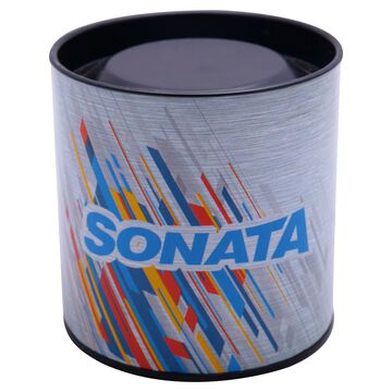 Knot Blue Dial Leather Strap Watch for Men