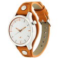 Fastrack Motorheads Quartz Analog White Dial Leather Strap Watch for Girls - image number 1