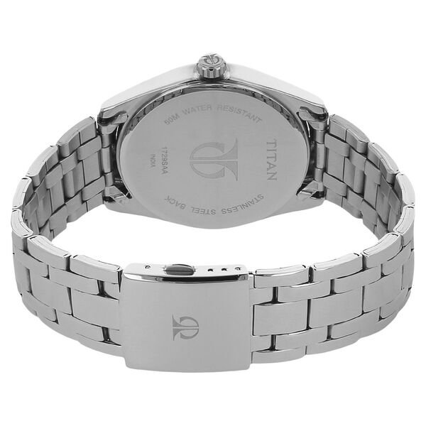 Titan Workwear Silver Dial Analog Stainless Steel Strap watch for Men - image number 3