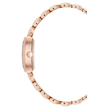 Anne Klein Quartz Analog Mother Of Pearl Dial Metal Strap Watch For Women