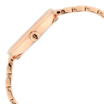 Titan Animalia Quartz Analog Dial Rose Gold Stainless Steel Strap Watch For Women