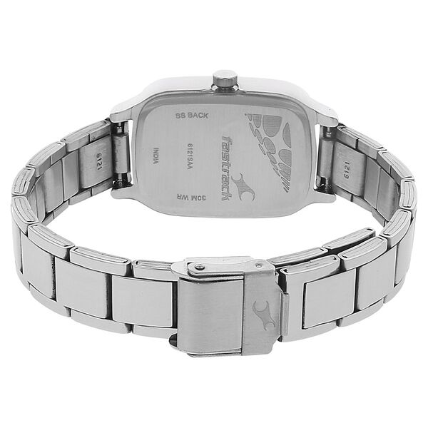 Fastrack Quartz Analog Bicolour Dial Metal Strap Watch for Girls - image number 3