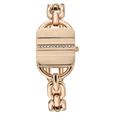 Vyb Prodigy By Fastrack Quartz Analog Maroon Dial Rose Gold Metal Strap Watch For Girls - image number 1
