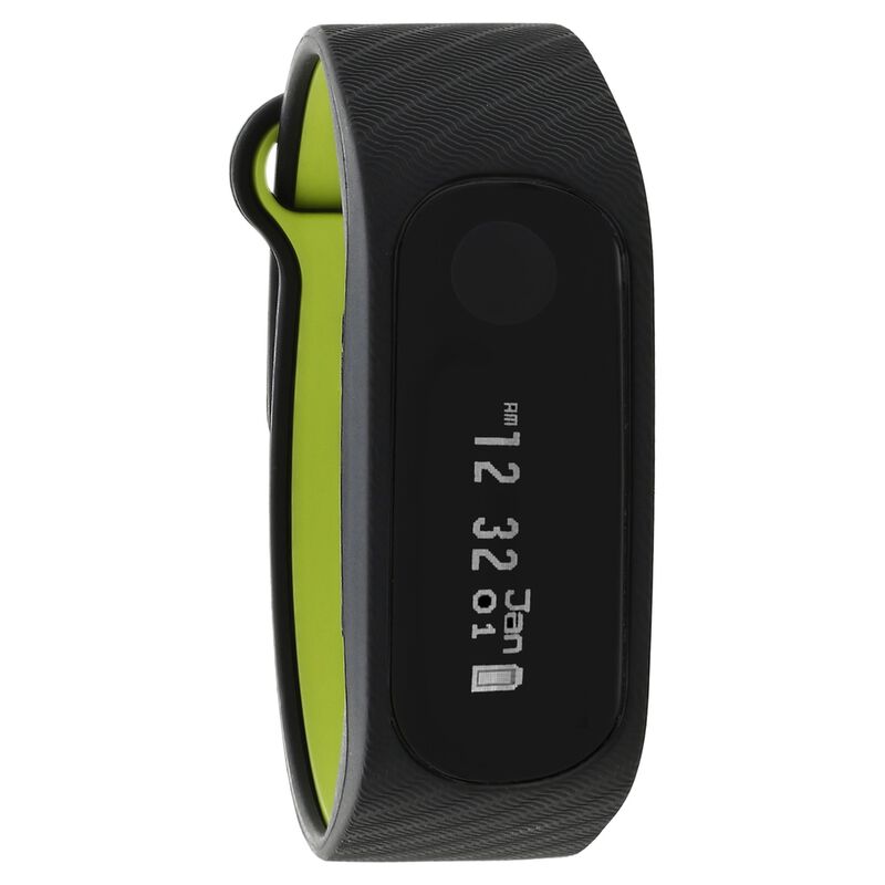Reflex Smart Band in Midnight Black with Neon Green Accent