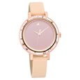 Fastrack Paint Me Quartz Analog Pink Dial Leather Strap Watch for Girls - image number 0