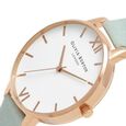 Olivia Burton Quartz Analog White Dial Leather Strap Watch for Women - image number 1