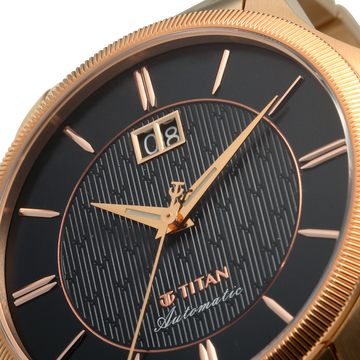 Titan Automatic Midnite Big Date
