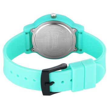 Sonata Splash Quartz Analog Green Dial Plastic Strap Watch for Women