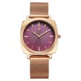 Fastrack Stunners Quartz Analog Rose Gold Dial Rose Gold Stainless Steel Strap Watch For Girls
