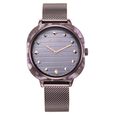 Glitz Purple Dial Stainless Steel Strap Watch for Women - image number 1